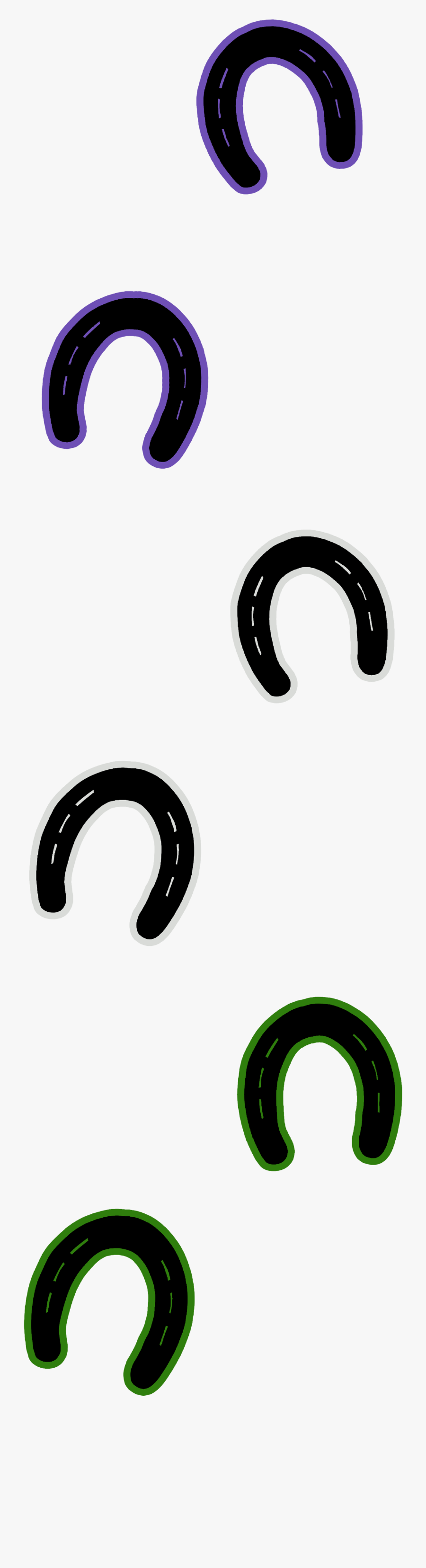 Horse Shoe Prints Png, Transparent Clipart