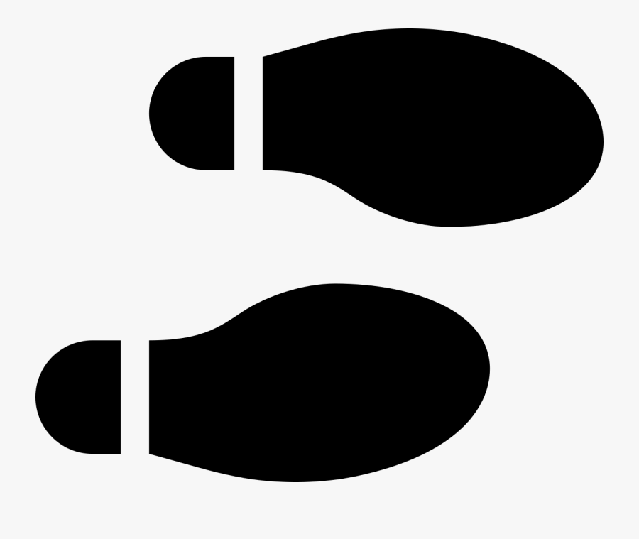 Shoe Prints Font Awesome, Transparent Clipart