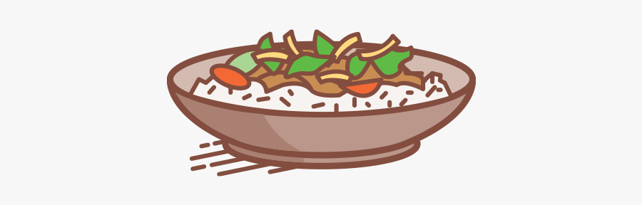 Menu Tnt Menuricebowlpng - Rice Bowl Clipart Png, Transparent Clipart