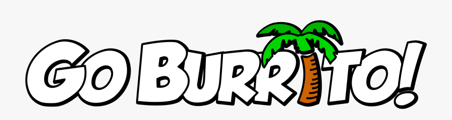 Go Burrito Logo, Transparent Clipart