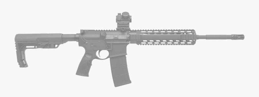 Daniel Defense Mk18 Blk, Transparent Clipart