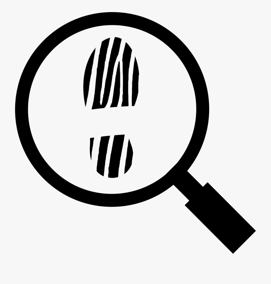 Shoeprint - Investigation Icon, Transparent Clipart