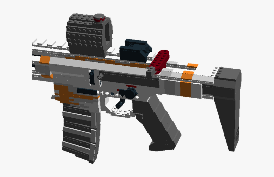 Gun Barrel Aac Honey Badger Firearm Silencer - Assault Rifle, Transparent Clipart