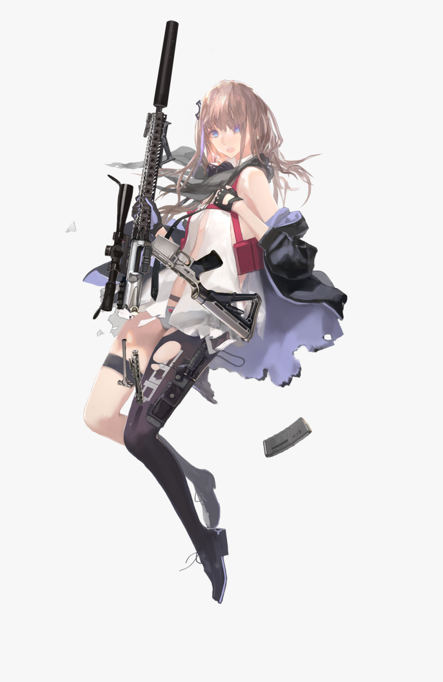 Girls - Girl Frontline Ar15, Transparent Clipart