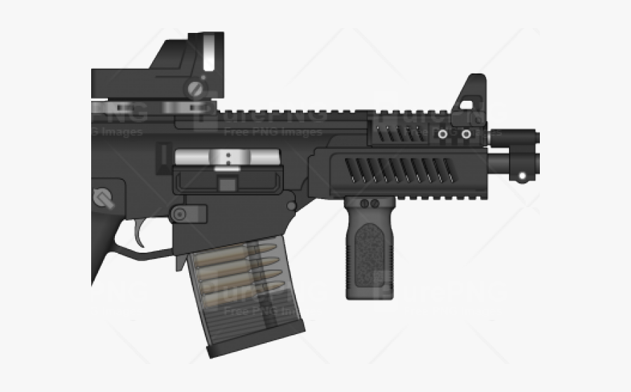 Ar Guns Cliparts X - Rifle, Transparent Clipart