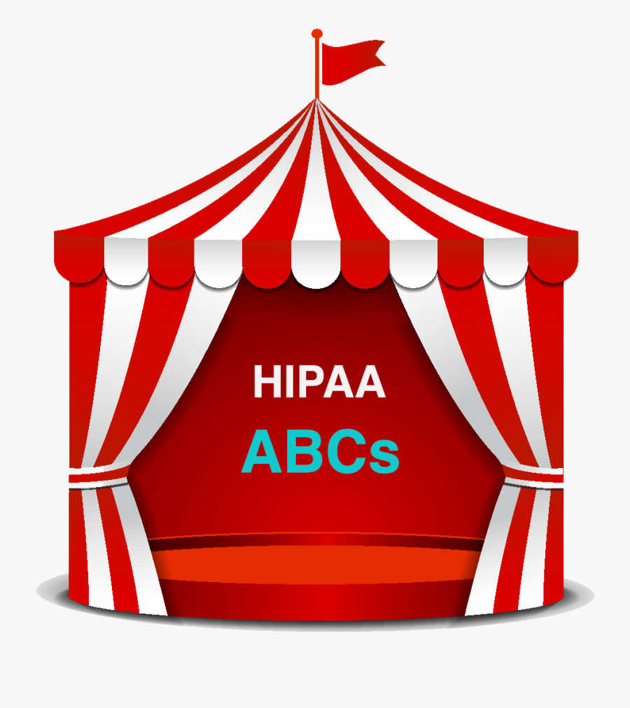 Hipaa Abcs Welcome Tent - Circus Tent Clipart, Transparent Clipart
