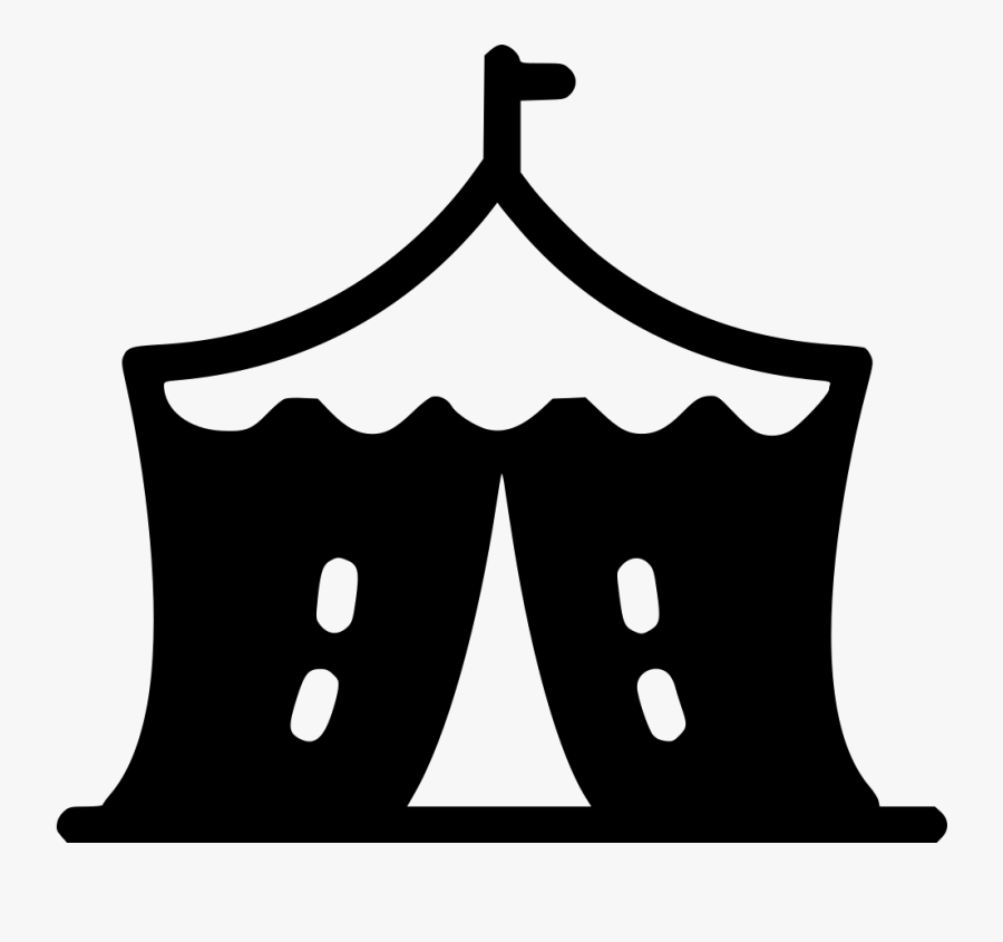 Circus Tent, Transparent Clipart