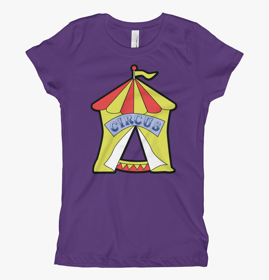 Circus Tent Kid"s T-shirt - Дамска Тениска С Еднорог, Transparent Clipart