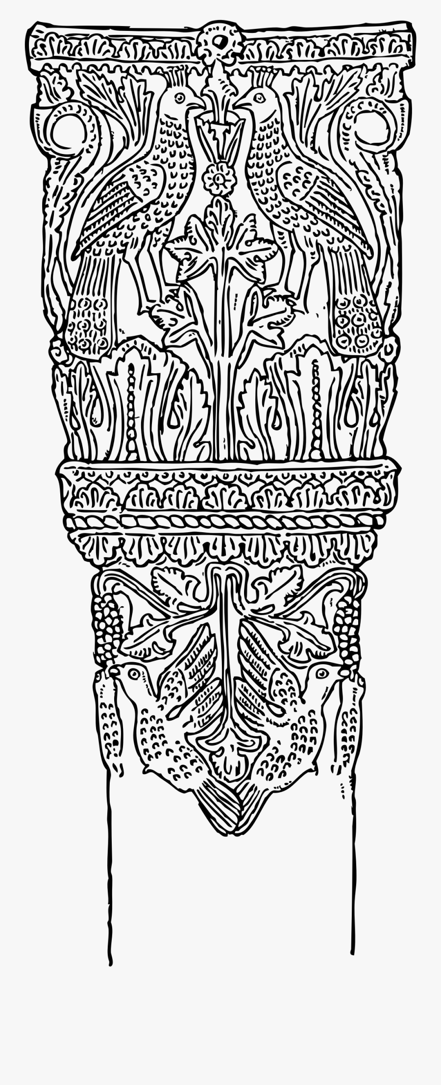 Pillar Clip Art, Transparent Clipart