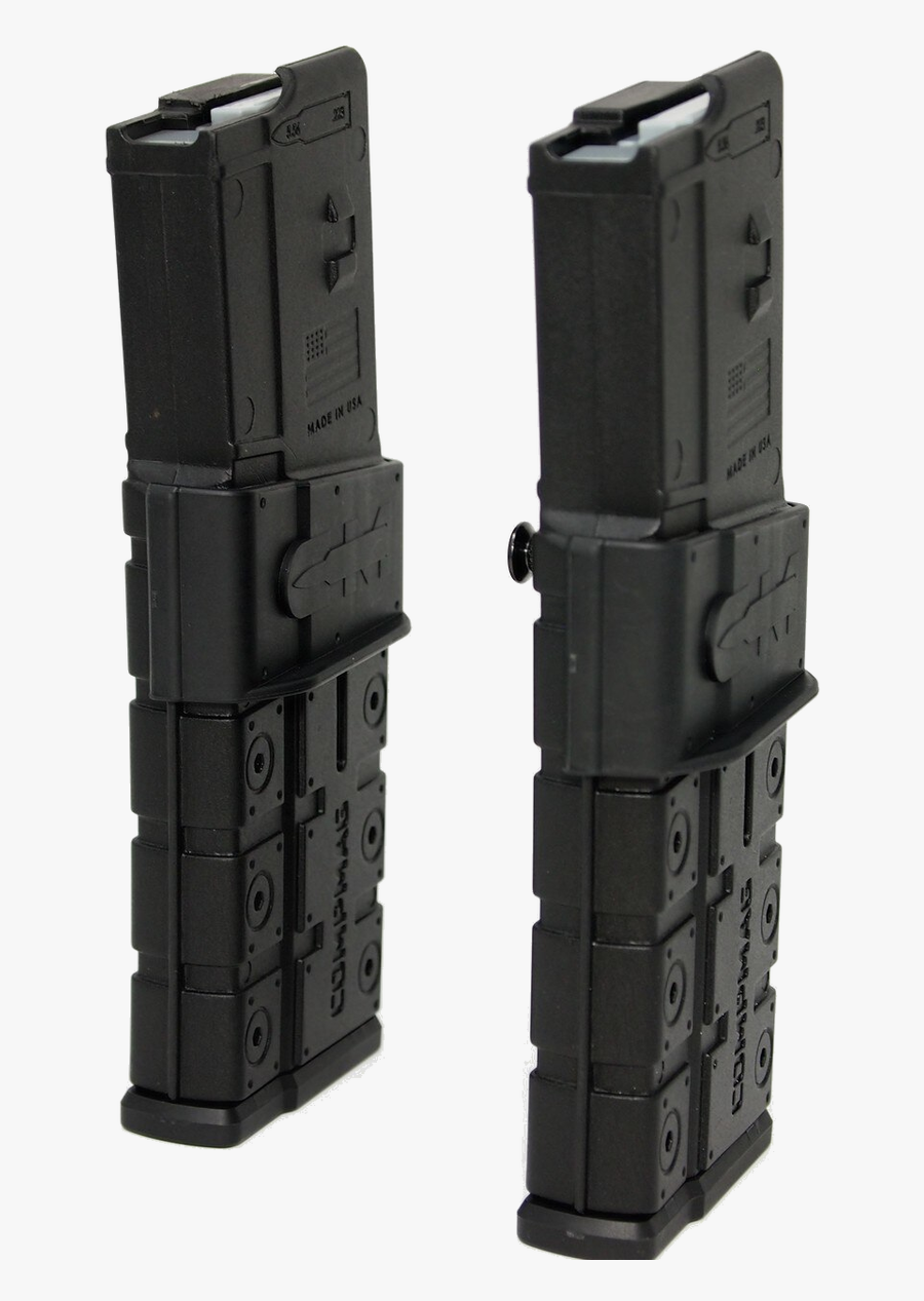 Ar-15 Compmag Side By Side - Gadget, Transparent Clipart