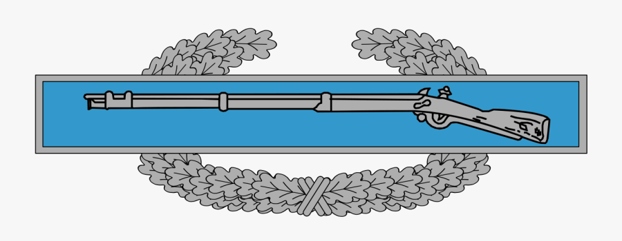 Rifles Clipart Infantry - Vector Combat Infantry Badge, Transparent Clipart