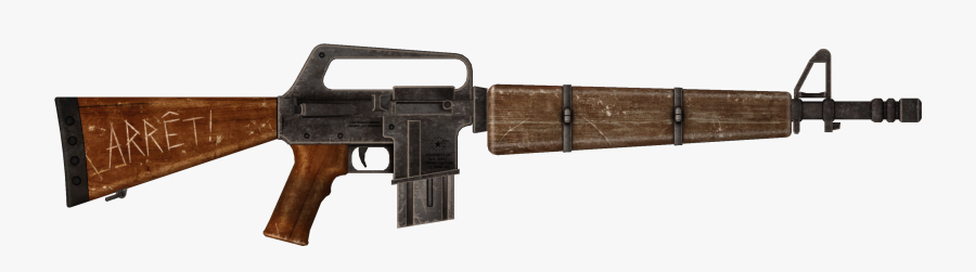 V Video Games Thread - Fallout New Vegas Service Rifle, Transparent Clipart