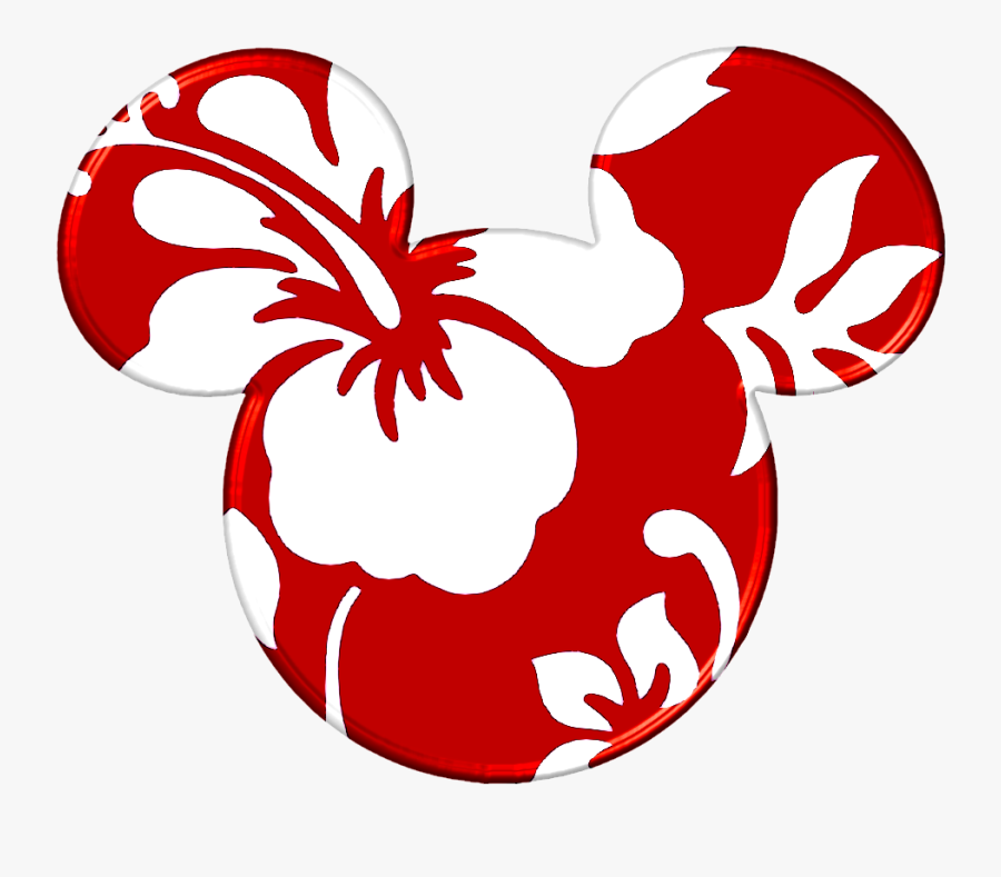 Mickey Mouse Ears Hawaiian, Transparent Clipart