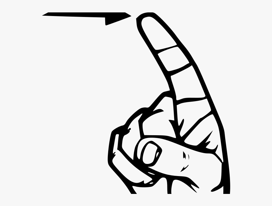 Z In Sign Language Filesign Language Zsvg Wikipedia - Sign Language Z, Transparent Clipart