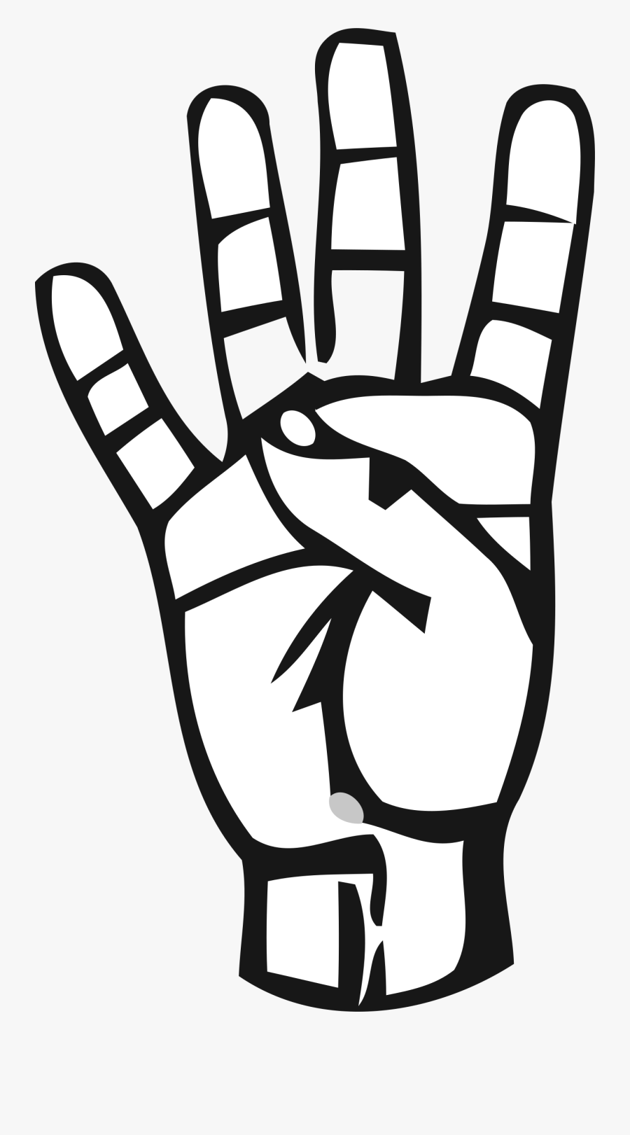 American Sign Language Baby Sign Language Number 4 Sign Language