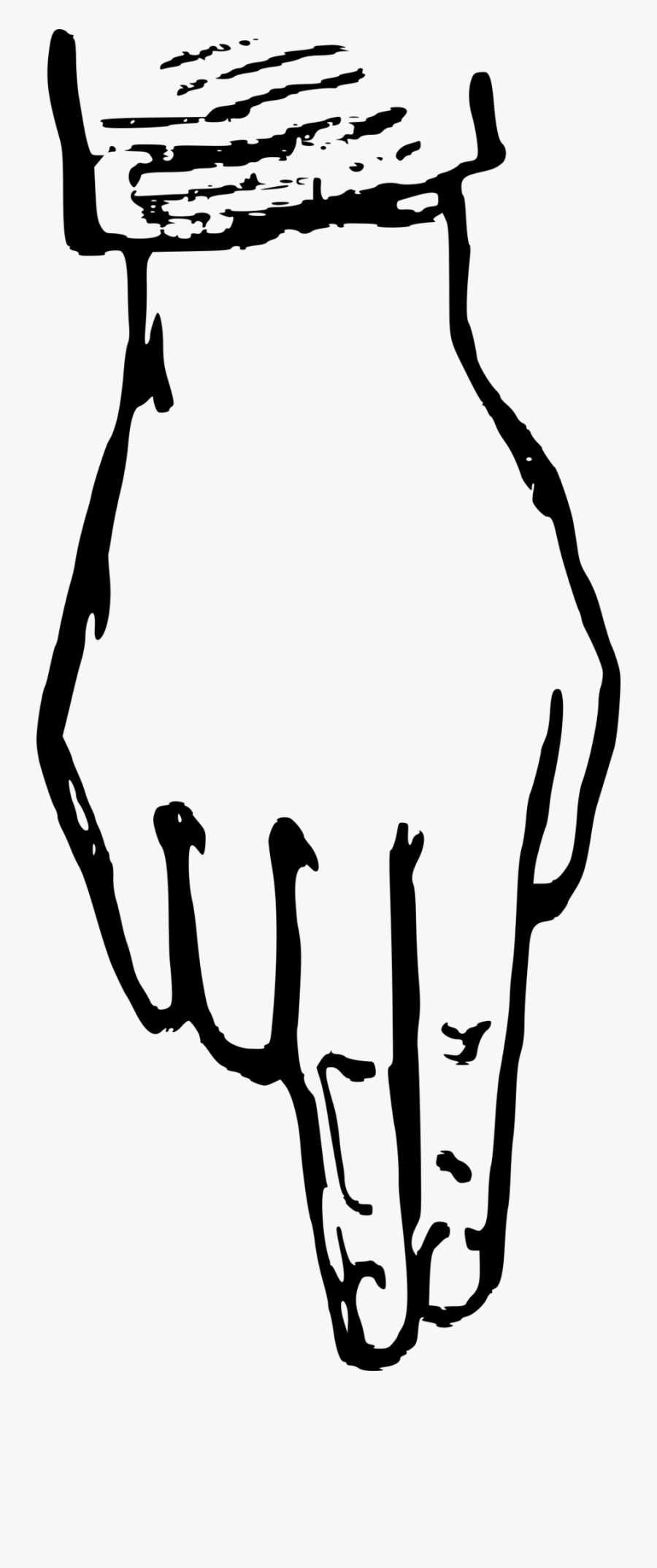 Deaf Alphabet N Clipart Sign Language Deaf Culture - N En Señas, Transparent Clipart