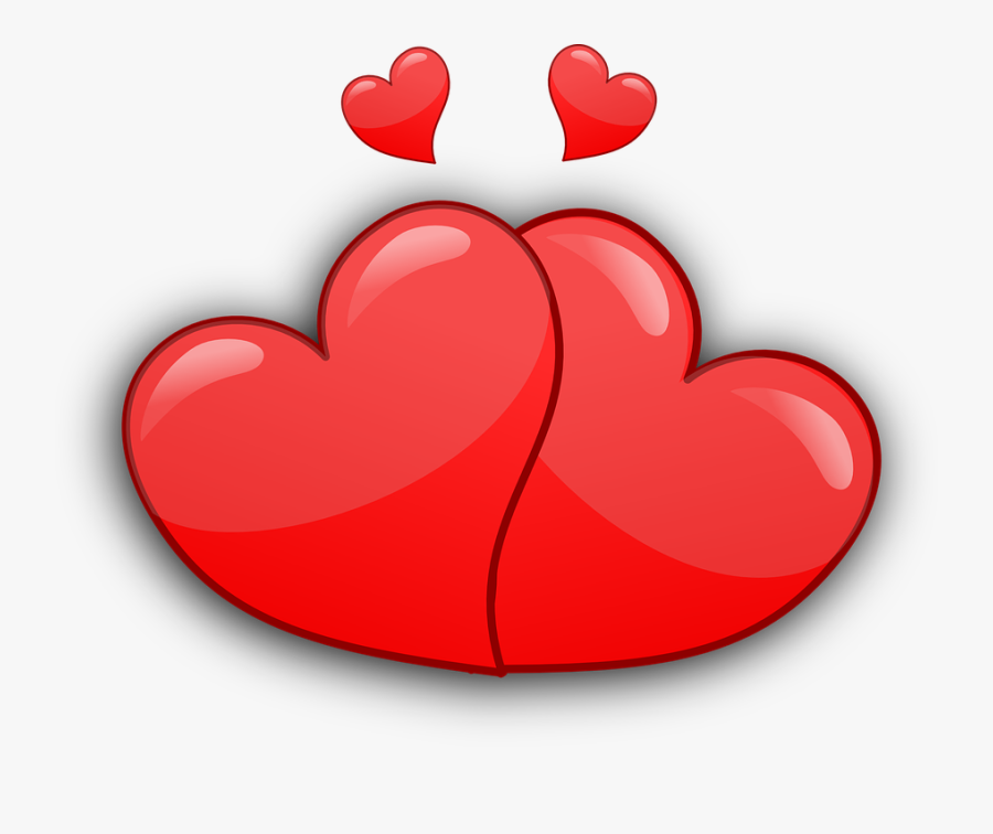Couple Heart Png, Transparent Clipart