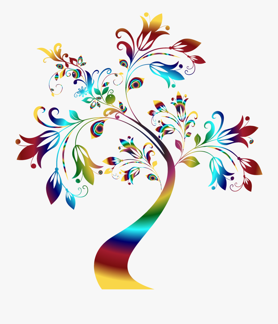 Black And White Tree Clipart, Transparent Clipart