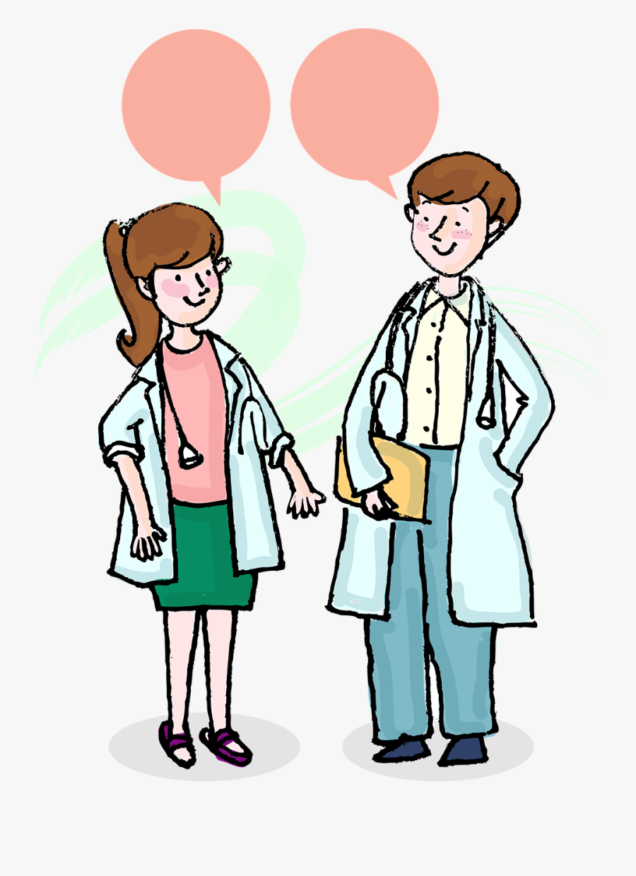 Man Couples Men"s And Women"s Free Picture - วาด รูป การ์ตูน หมอ, Transparent Clipart