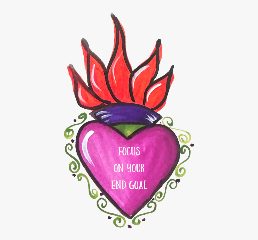 Crayons Clipart Glue Stick - Heart, Transparent Clipart