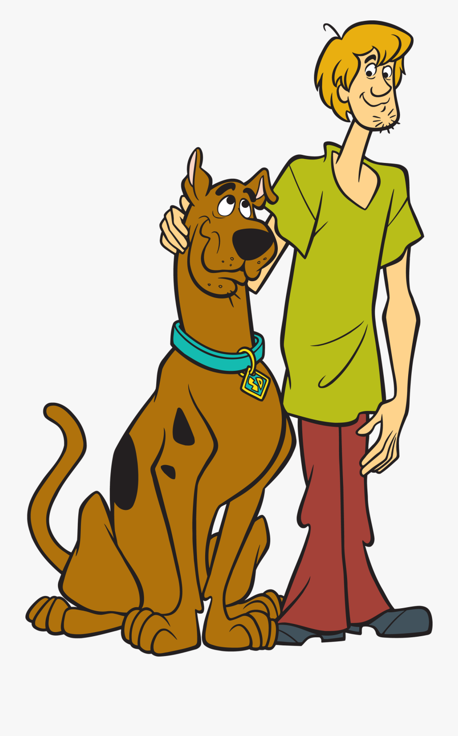 A Scooby & Shaggy Couples Costume Would Be Awesome - Scooby Doo Shaggy And Scooby, Transparent Clipart