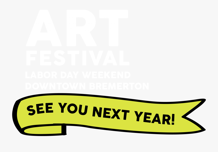 Art Festival Landing See You Next Year, Transparent Clipart