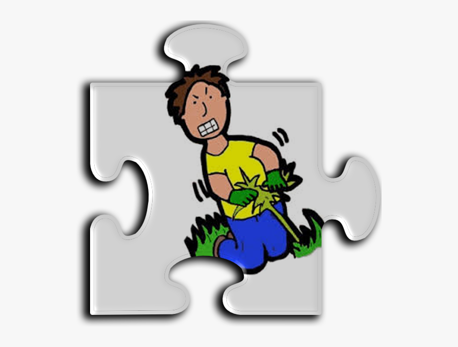 Pulling Out Grass Clip Art, Transparent Clipart