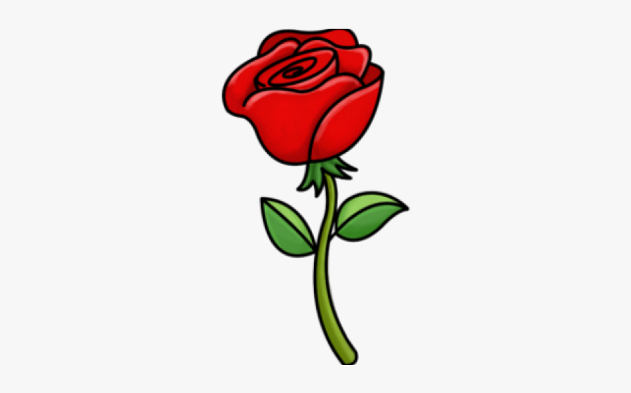 Cartoon Picture Of Rose, Transparent Clipart