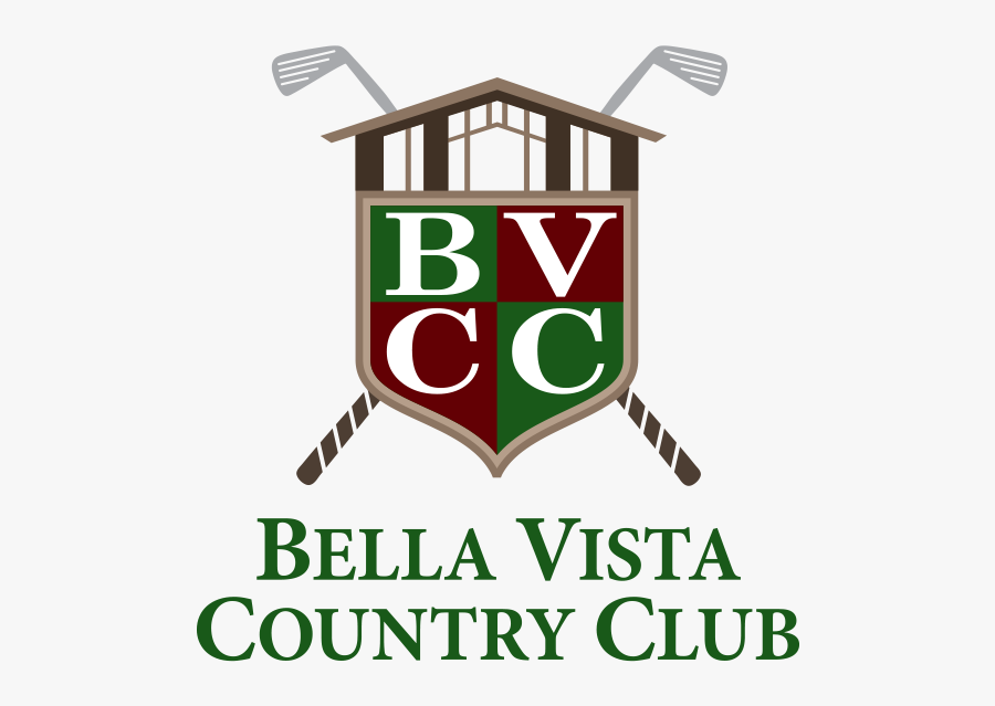 Bella Vista Country Club Logo, Transparent Clipart