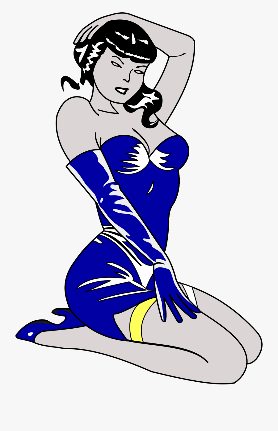 Sex Girl Icon, Transparent Clipart