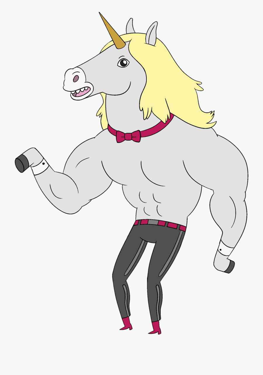 Stripper Unicorn - Bravest Warriors Unicorn, Transparent Clipart