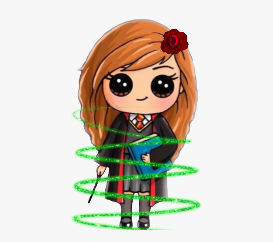 The Newest Happy Birthday To Our Granddaughter Jasmine - Cartoon Harry Potter Drawings Easy, Transparent Clipart