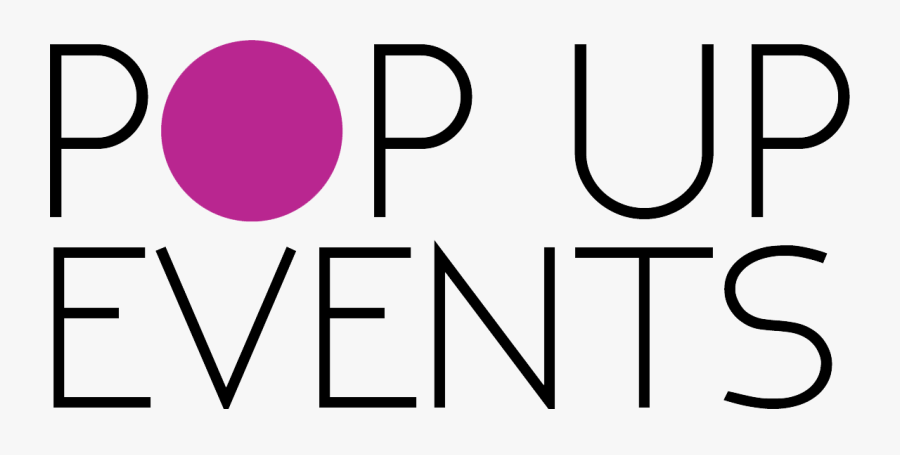 Popup Events Logo, Transparent Clipart