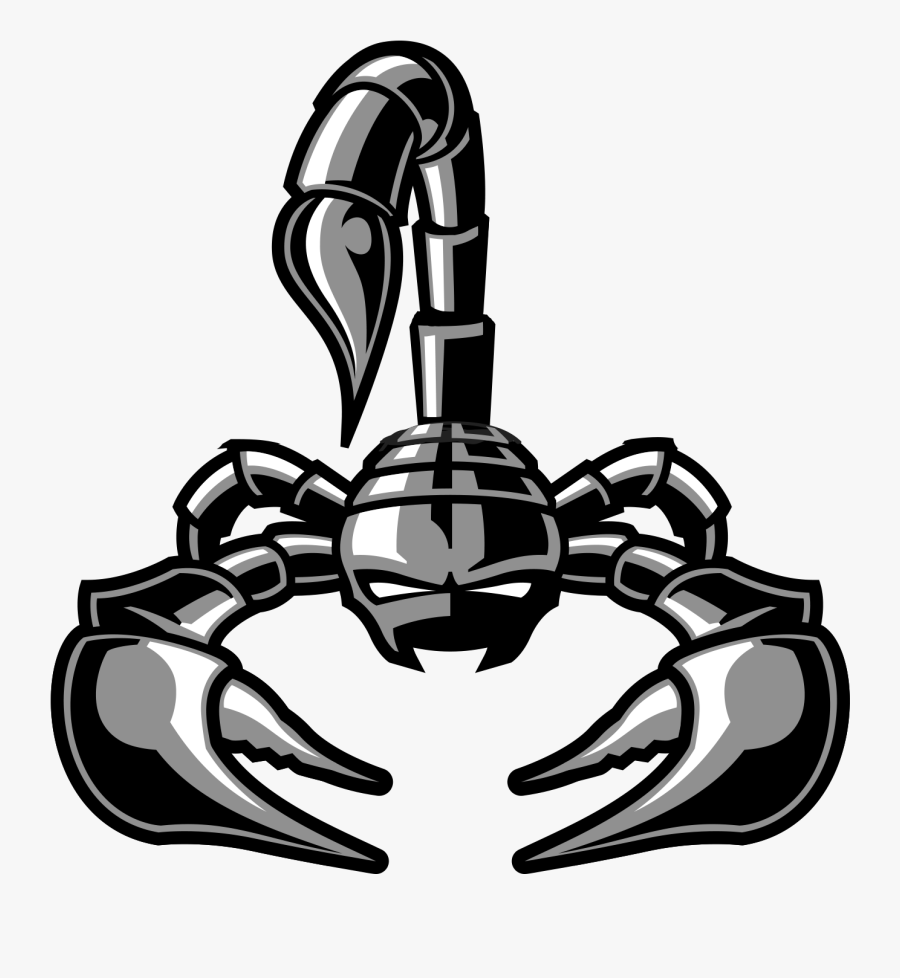 Scorpion Logo, Transparent Clipart