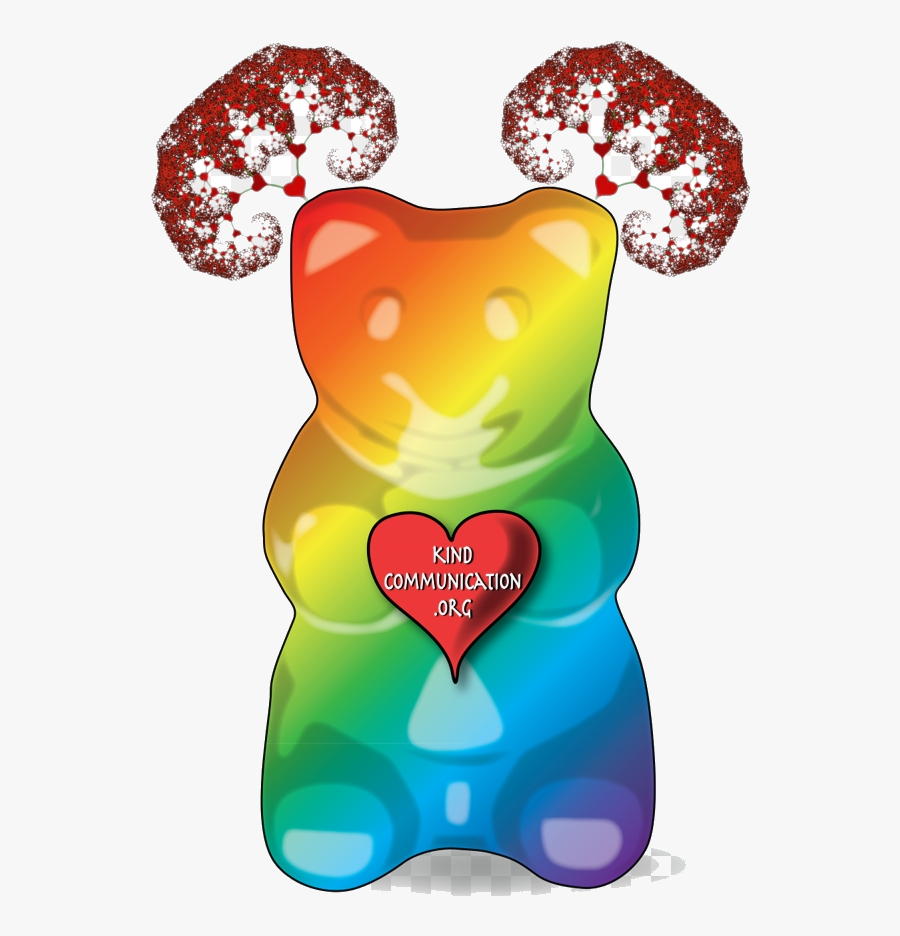Gummy Bear Beargummi Artillustration Png - Kind Communication, Transparent Clipart