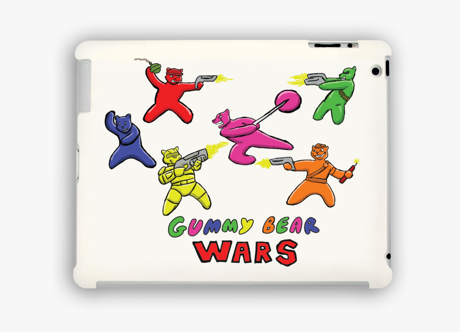 Gummy Bear Wars Ipad - Cartoon, Transparent Clipart