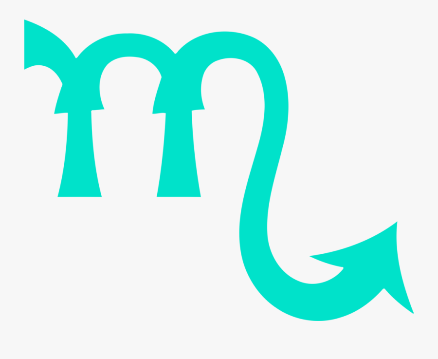 Svg Free Library Scorpio Symbol Medium Image - Scorpio Sign Clipart, Transparent Clipart