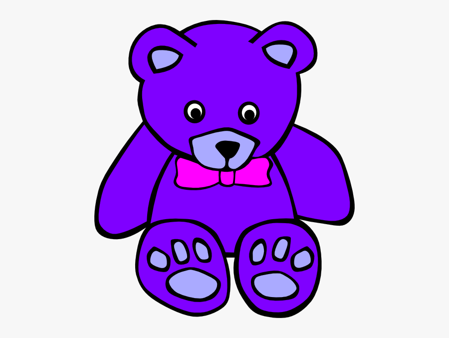 Teddy Clip Art At - Coloured Teddy Bear Clipart, Transparent Clipart