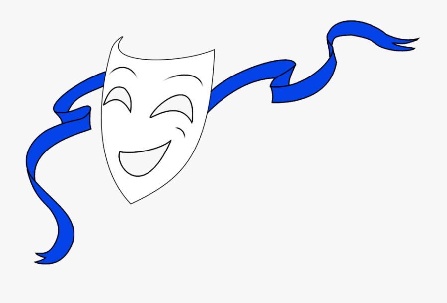 Drama Mask 1 By Pocketdemon On Clipart Library, Transparent Clipart