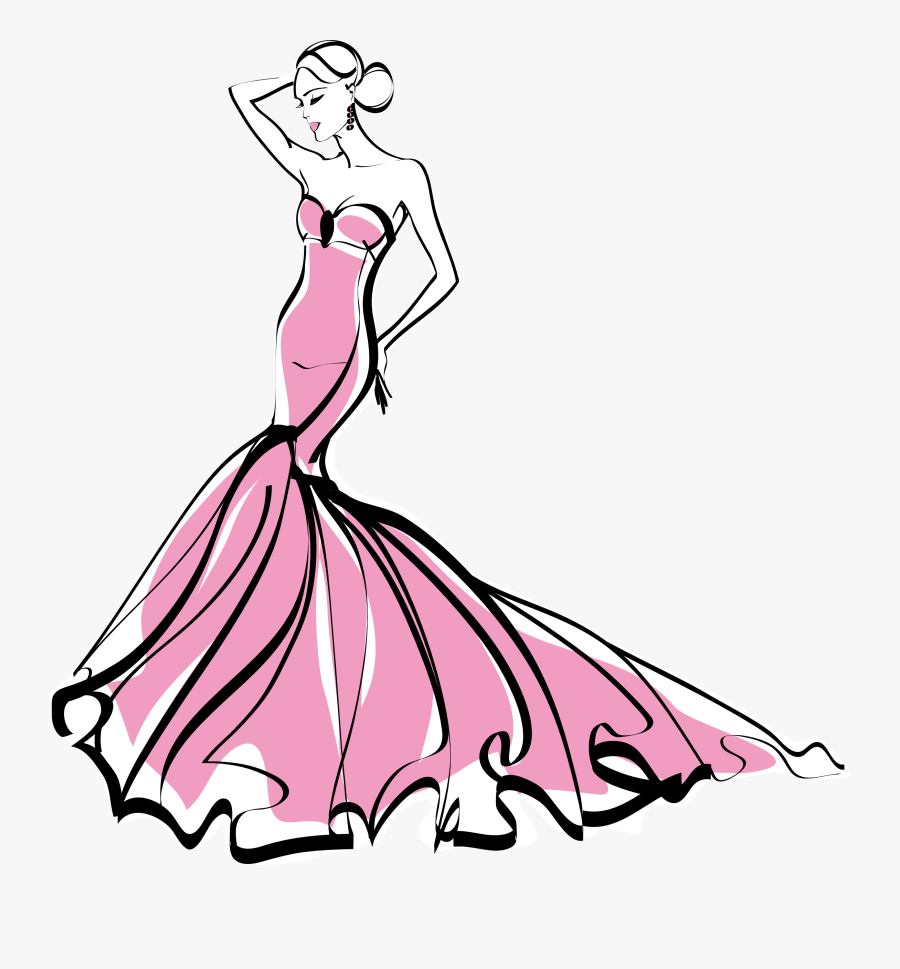 Clip Art Fashion Clip Art - Fashion Png, Transparent Clipart