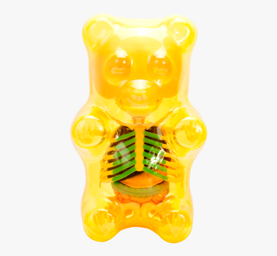 Mighty Jaxx Funny Anatomy Gummi Bear Collectible Figure"
 - Transparent Gummy Bear Box, Transparent Clipart