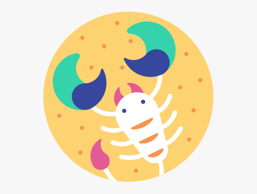 Scorpio Zodiac Sign - Horoscope Scorpio Sign, Transparent Clipart