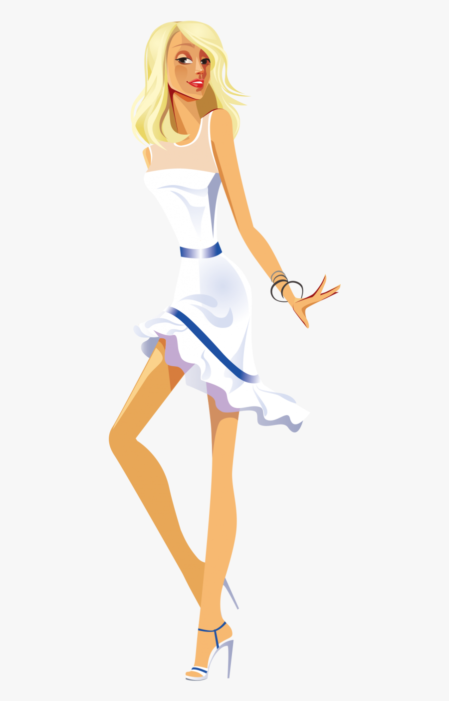 Fashion Model Png - Illustration, Transparent Clipart