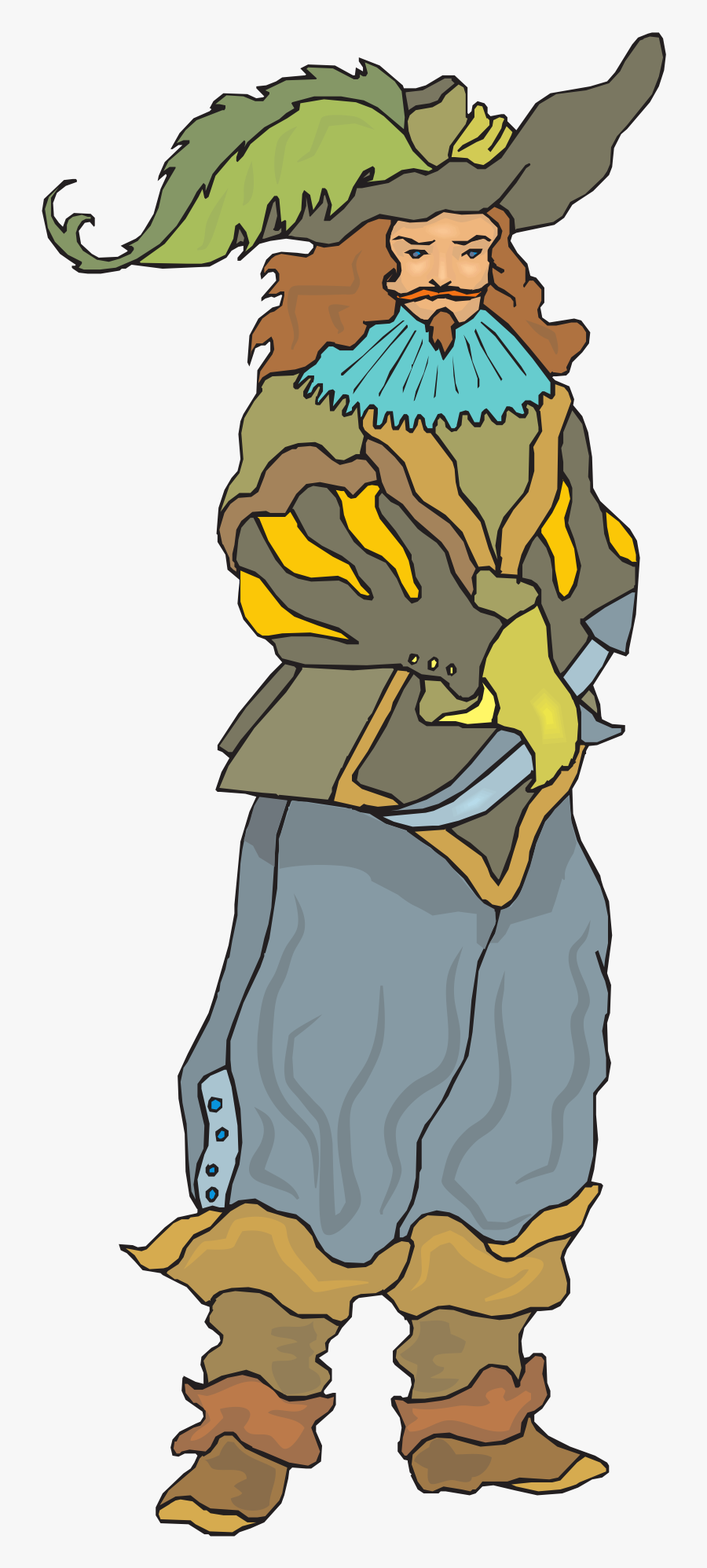 Man 17th Century Free Picture - 17th Century Clipart Png Cartoon, Transparent Clipart