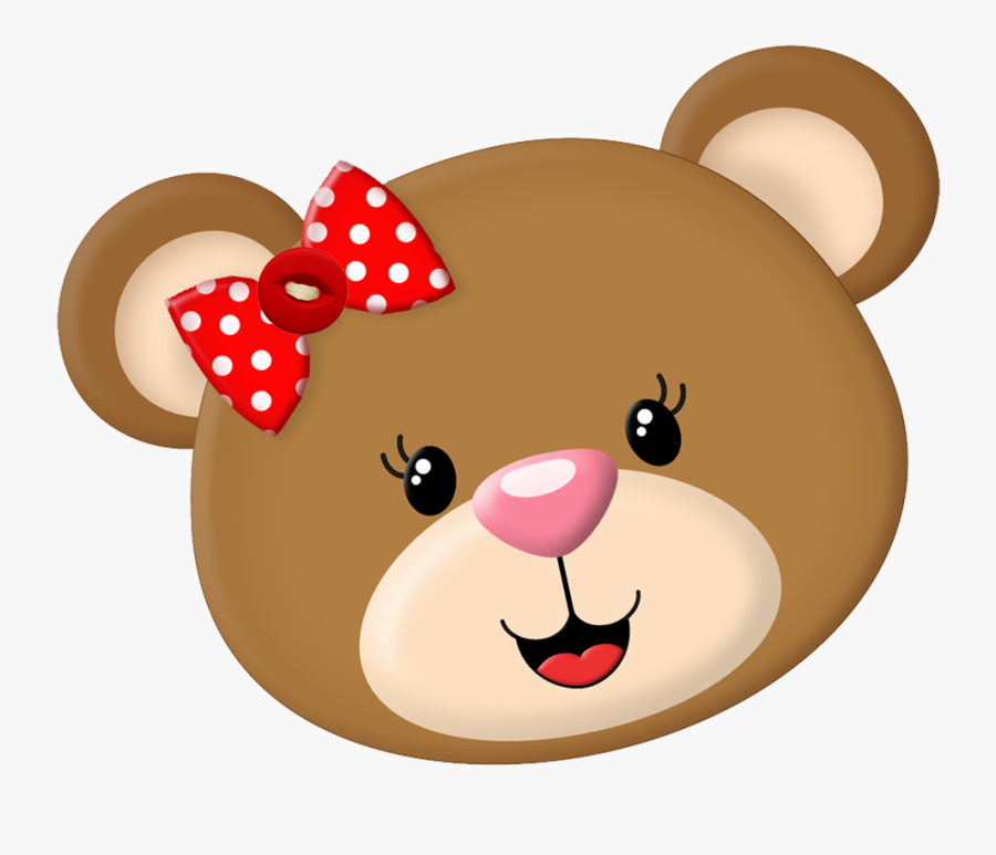 Clip Art Graphic Free Library - Teddy Bear Face Clipart, Transparent Clipart