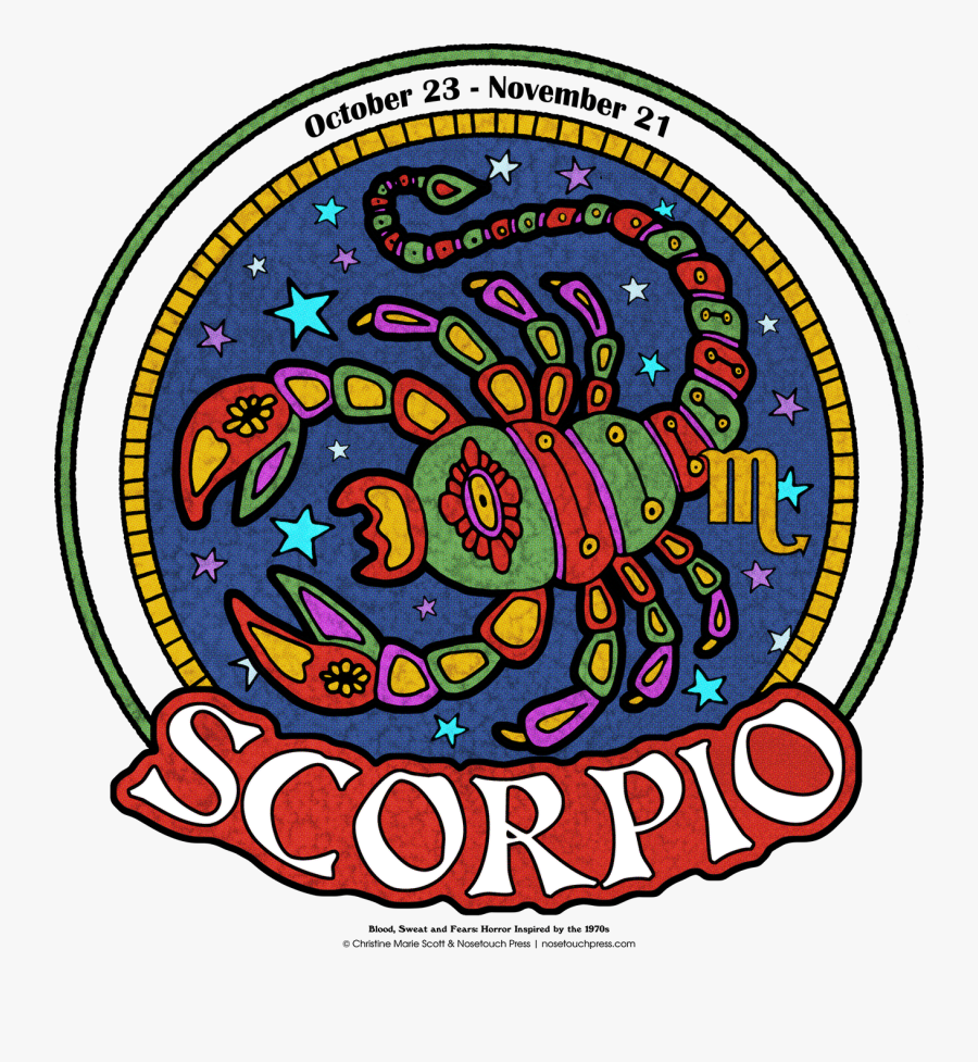 Scorpio - Circle, Transparent Clipart
