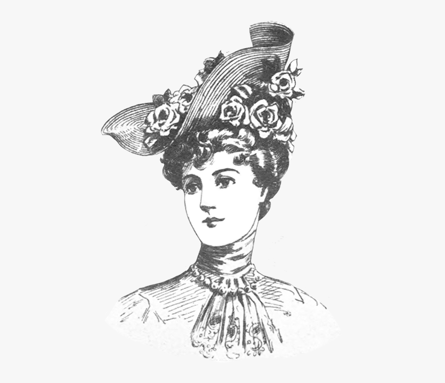 Beautiful Hat Clip Art - Illustration, Transparent Clipart