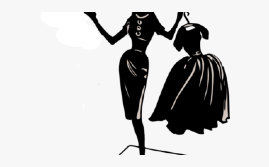 Woman Clipart Dress - Fashion Clip Art, Transparent Clipart