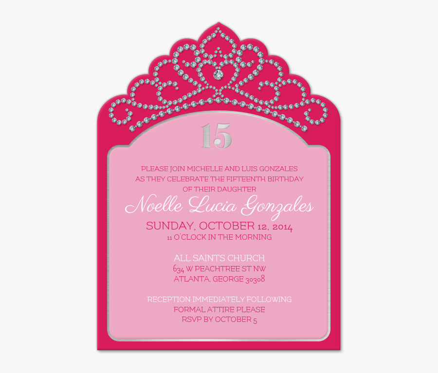 Quinceañera, Transparent Clipart