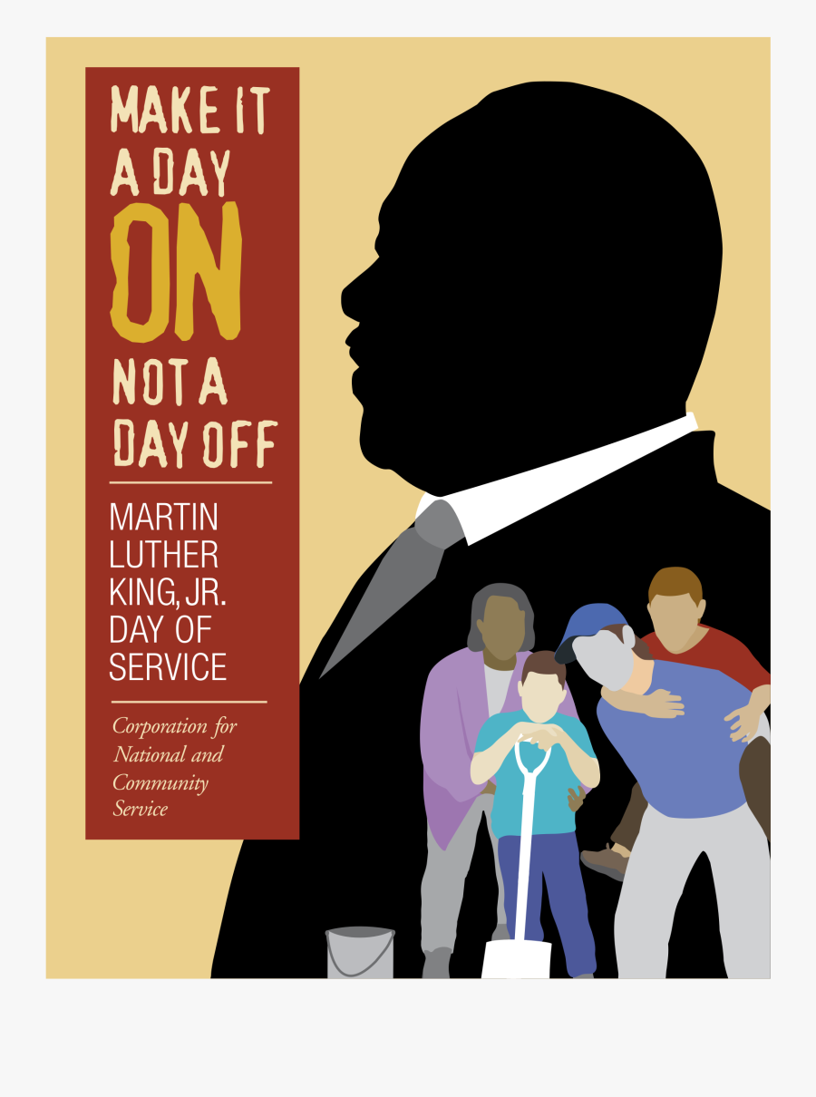 Martin Luther King, Jr Day Of Service Logo Png Transparent - Martin Luther King Jr Day Of Service, Transparent Clipart